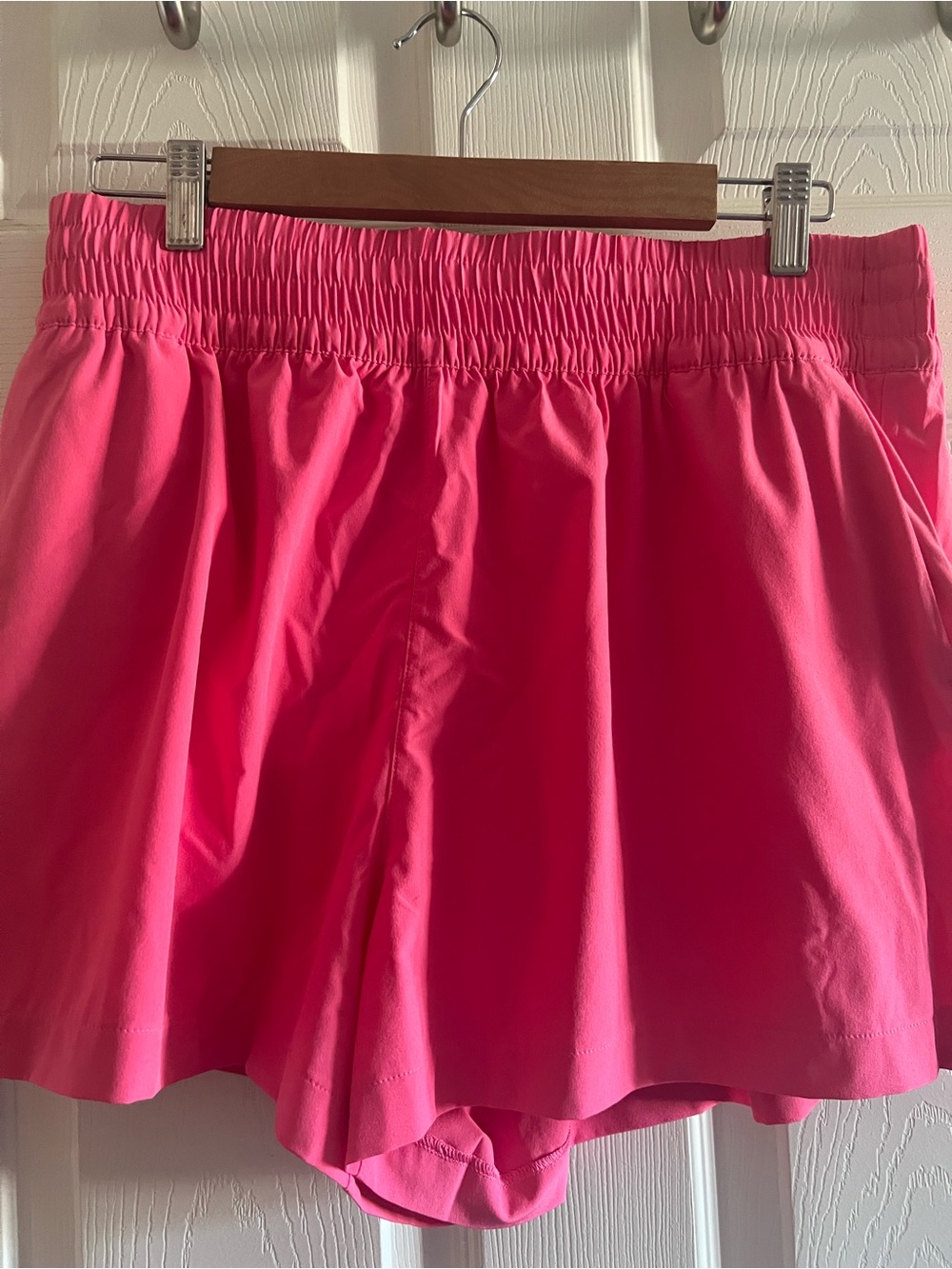 Athleta Bright Hot Pink Athletic Shorts